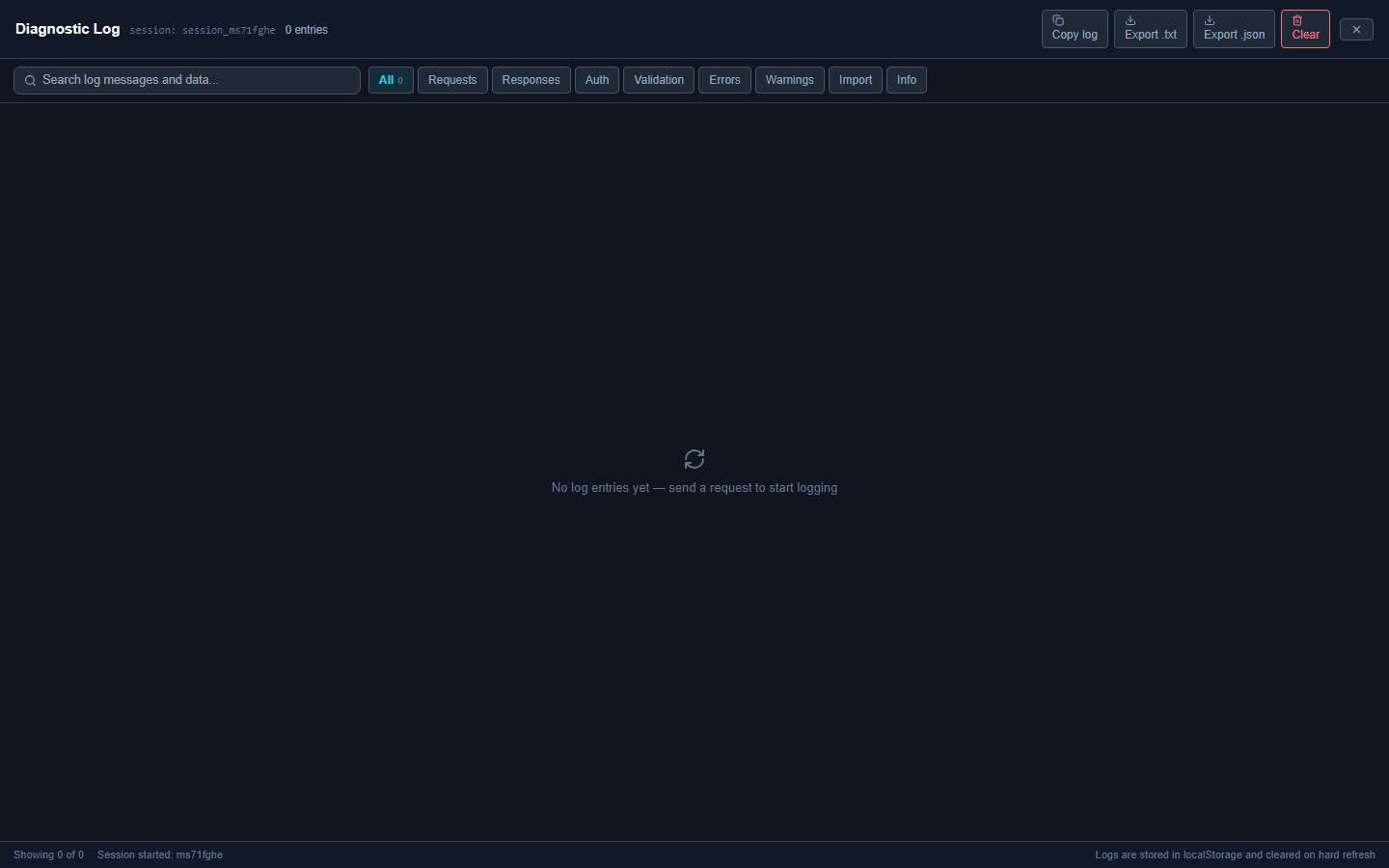 Windows - Diagnostic logs